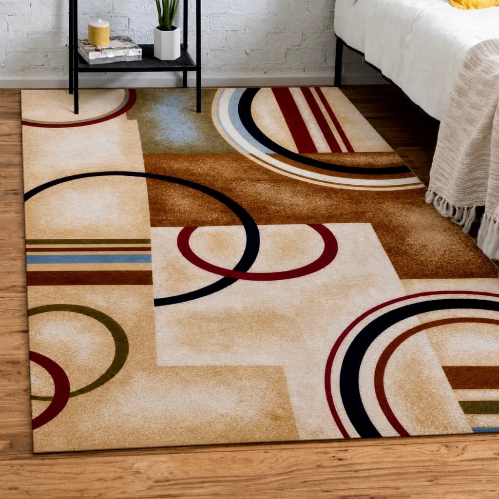Tapete Belga Estampado Para Sala Quarto Antiderrapante Luxo Macio Decorativo Moderno