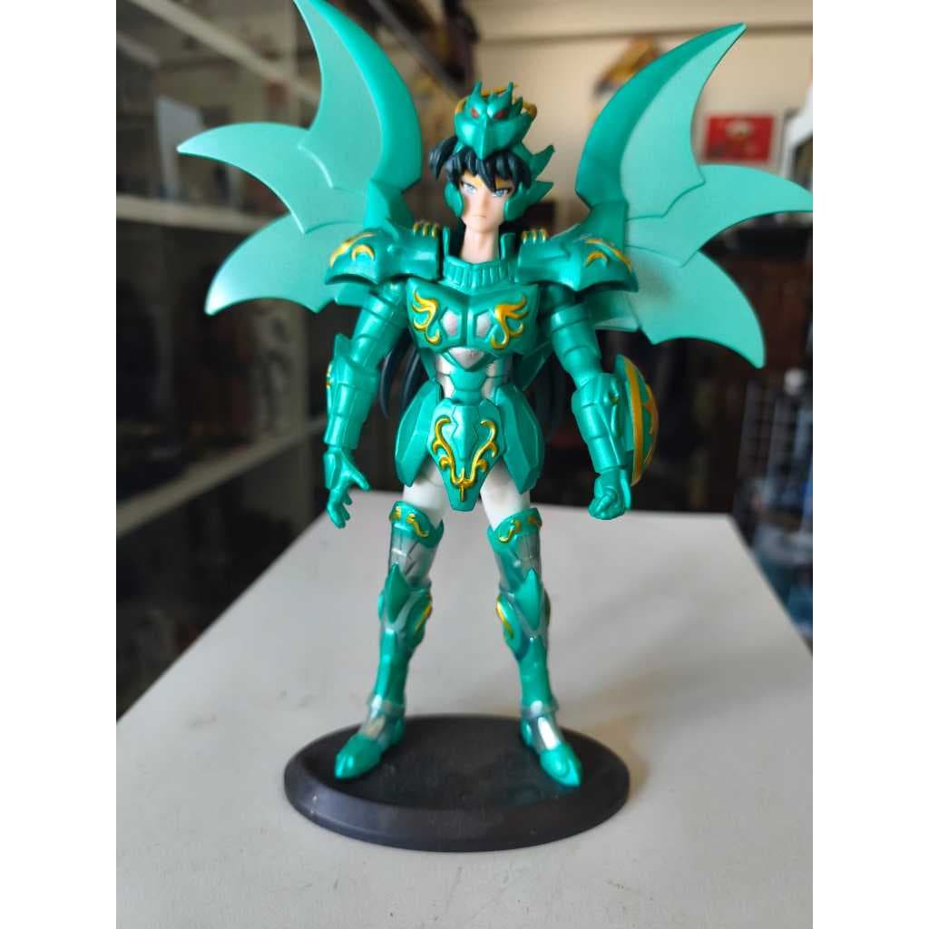 Action Figure Cavaleiros Do Zodíaco Armadura Divina Miniatura Cerca de 20 cm