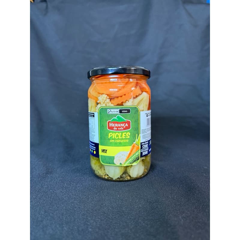 picles em conserva mix vegetais 300g
