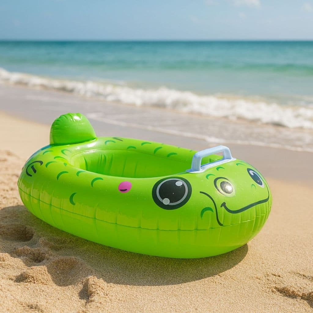 Boia Para Bebê Bote Infantil Inflável Piscina Praia Proteção Bóia Assento Fralda Bebê Criança