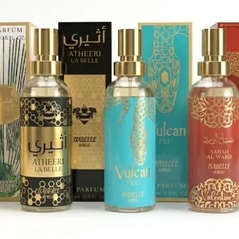 Perfume Árabe 15ml Isabelle la belle Várias fragrâncias para escolher a sua unidade