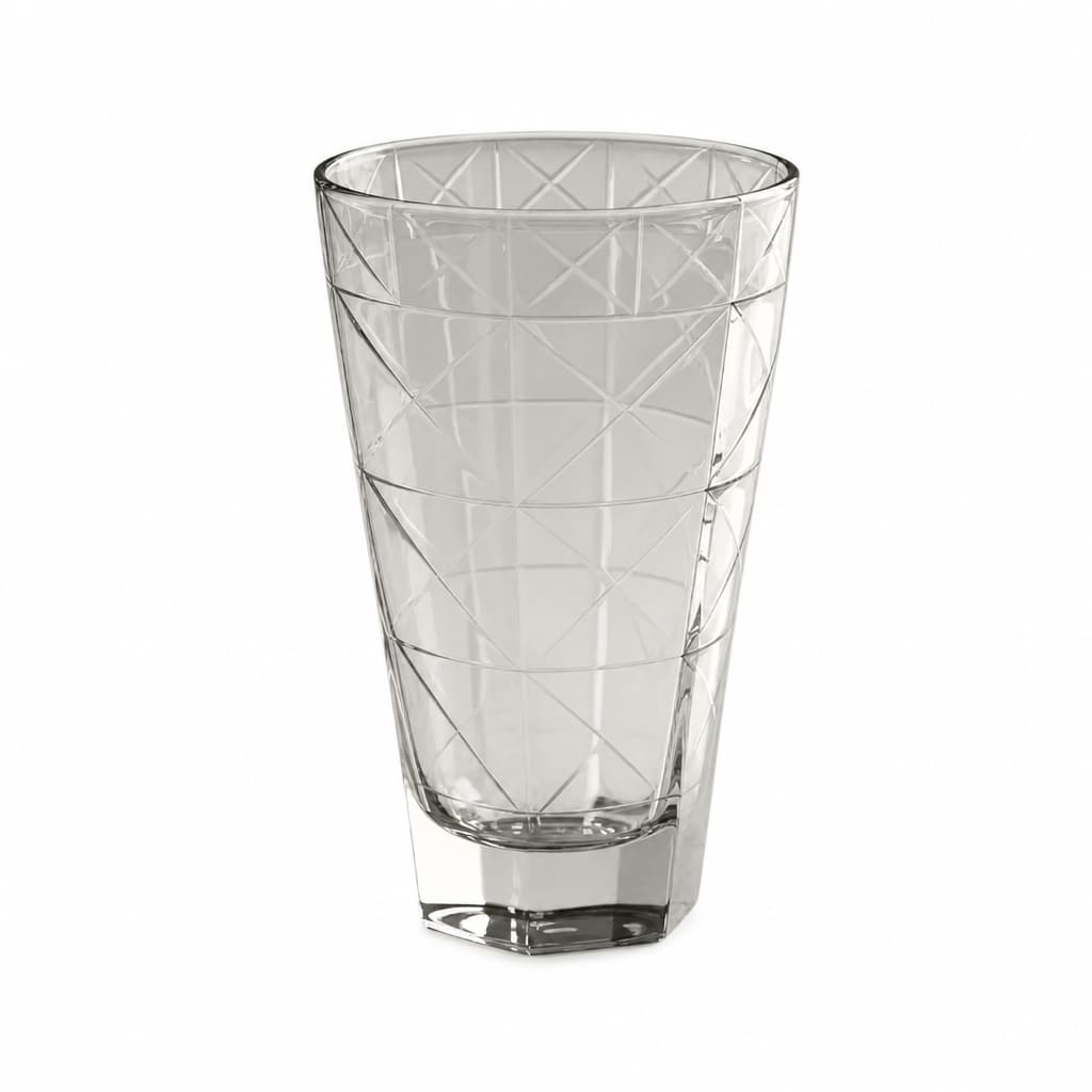 Jogo 6 Copos Porto Fino 420ml de Vidro Transparente