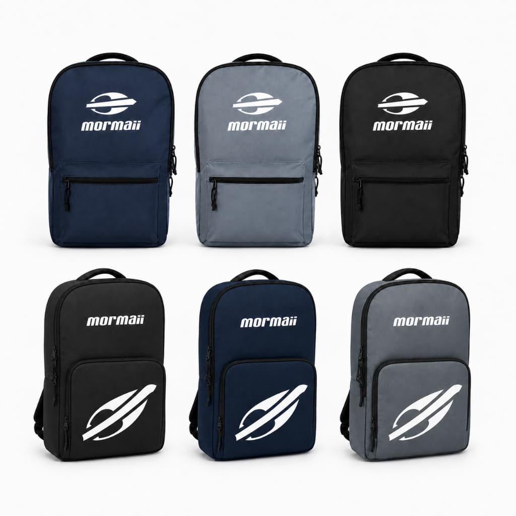 1/2 Mochilas Mormaii Original Escolar Masculina Feminina Reforçada para Notebook Trabalho Faculdade Resistente