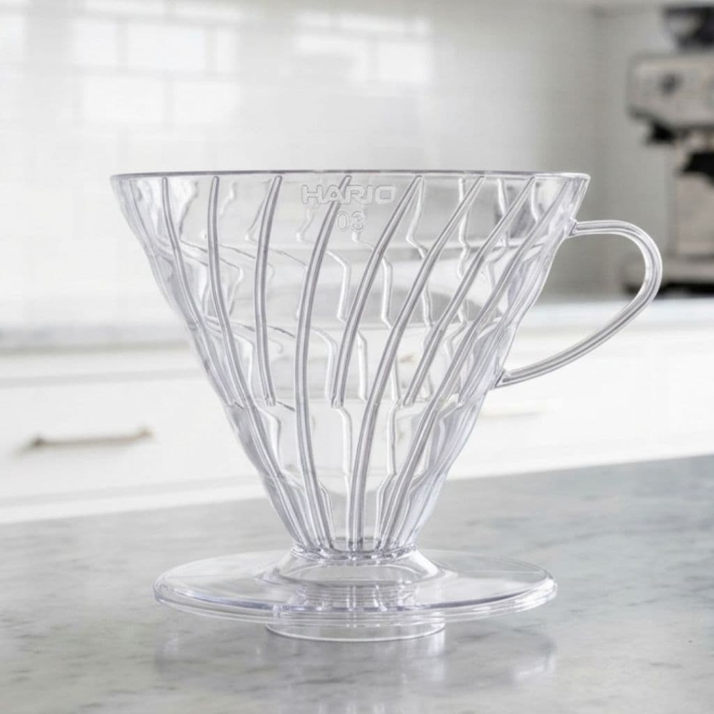 Hario Suporte Coador Para Filtro Café V60 Tamanho 03  Acrílico Transparente Original Japão