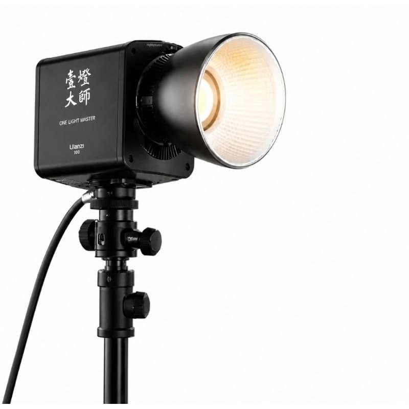 Luz LED Ulanzi ML100Bi 100W Bi-Color COB – Alta Potência💡 Iluminação profissional para fotos, vídeos, lives