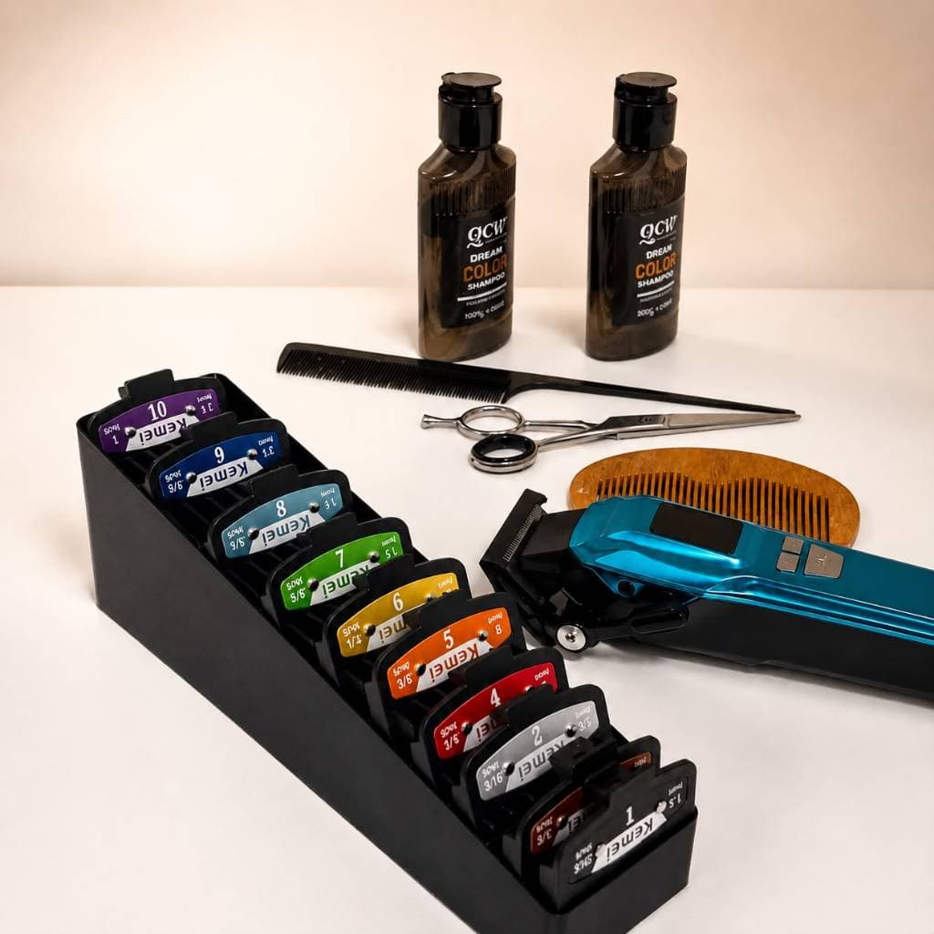 Suporte para PENTES de Máquina de Cortar Cabelo