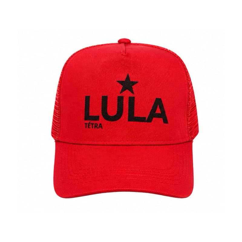 Boné Temático Lula Ajustável Unissex Estilo Casual