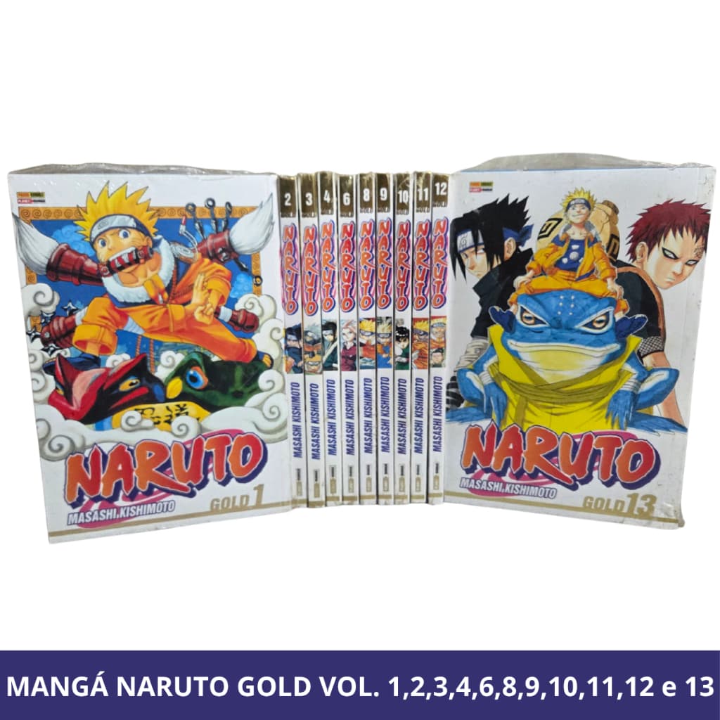 Mangás Naruto Gold [Novos e Lacrados]