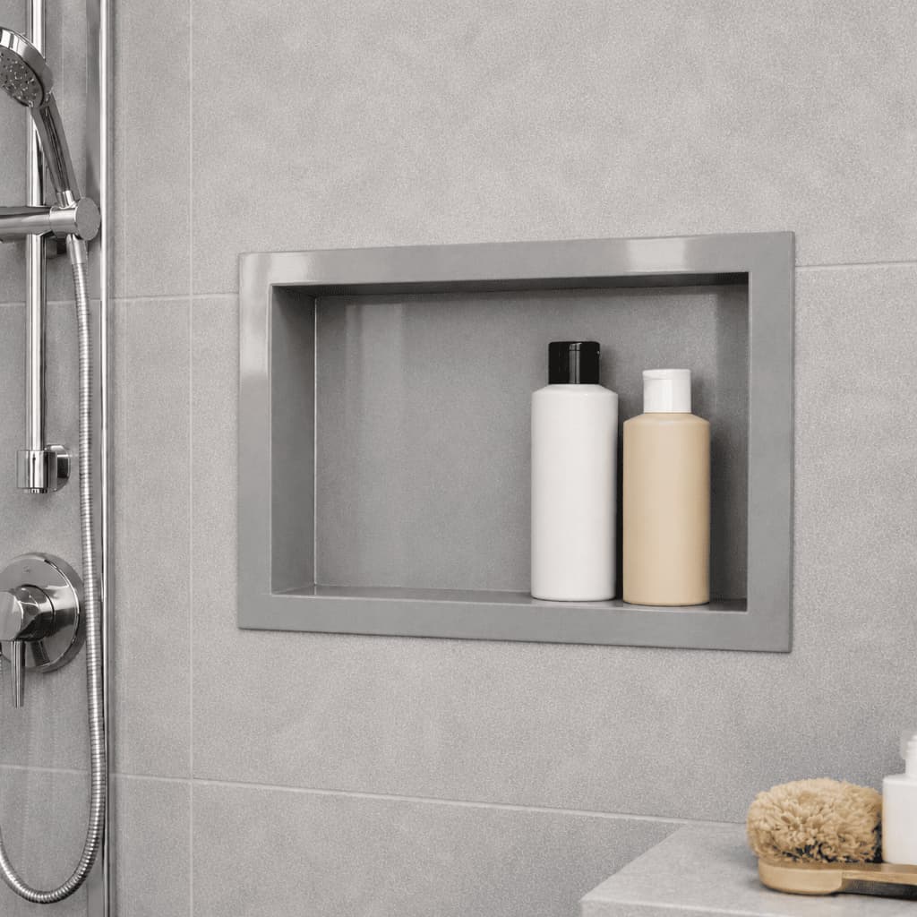 Nicho Para Banheiro Porta Shampoo Embutir 30x40 Fundo