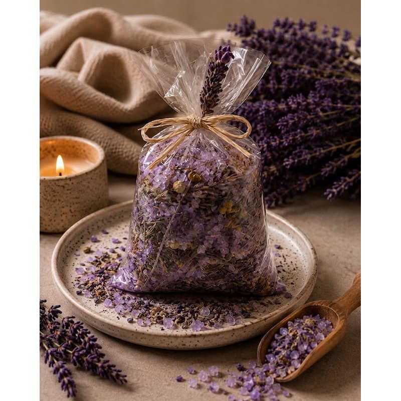 Escalda Pés Relaxante Lavanda 2kg (1 unidade)| Spa para os Pés - Aura Bem-estar