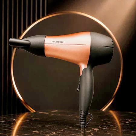💛Secador Compacto Dobrável Portatil Leve Alta Potencia 1200W Profissional Bivolt Rosa