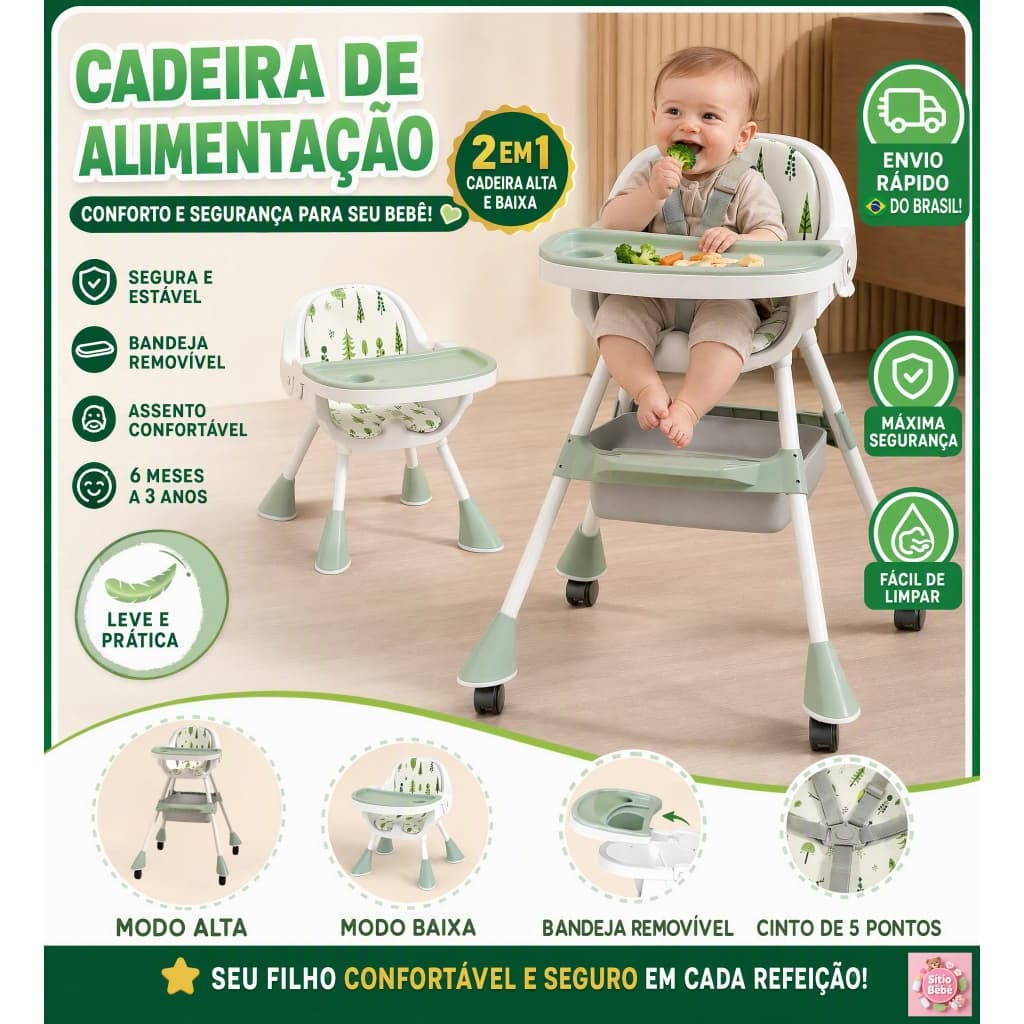 Cadeira De Refeição Para Bebé Jantar Cadeira De Bebé Multifunções Assento Portátil Para Casa