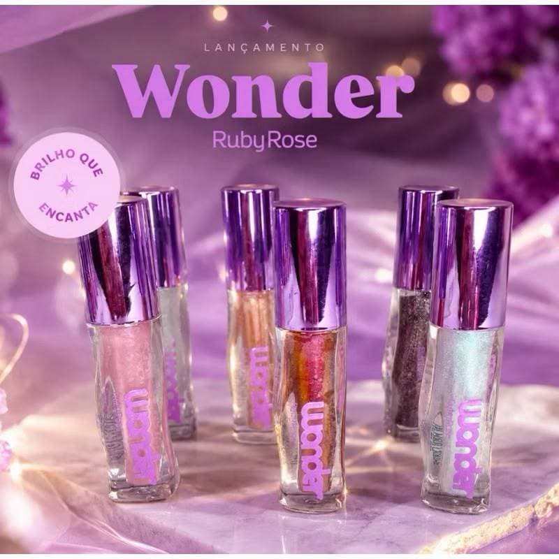 Lançamento Gloss Lumen linha Wonder - Ruby Rose HB -L6414