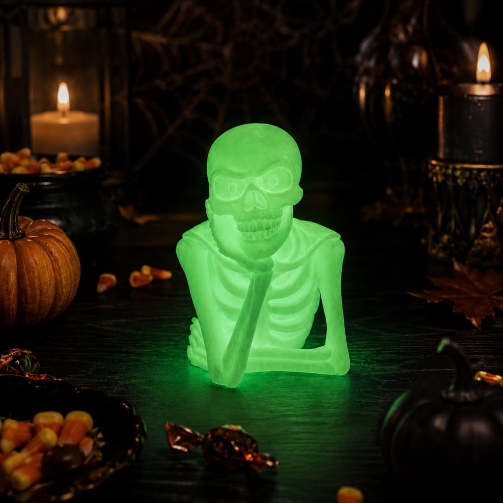 Esqueleto Scream Glow | Decoração de Halloween