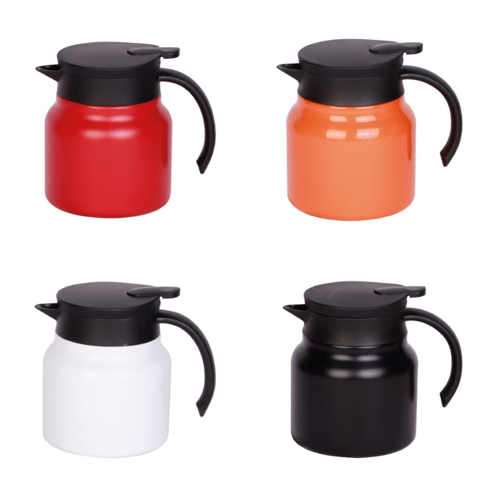 Bule Térmico Café Quente Chá Infusor Mesa Cozinha 800ML Fratelli