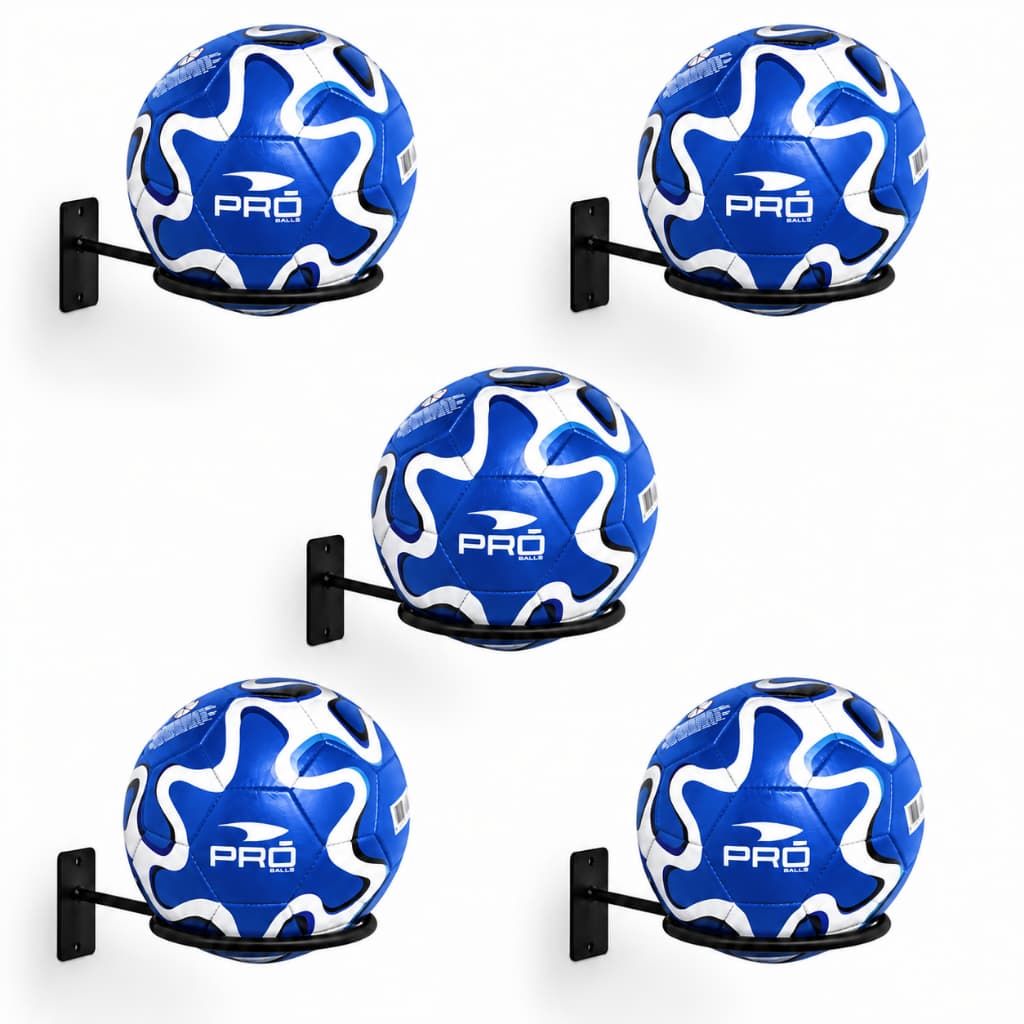 Kit05 Suporte Bola Futebol Basquete Vôlei + Parafusos e Buchas Super Reforçado