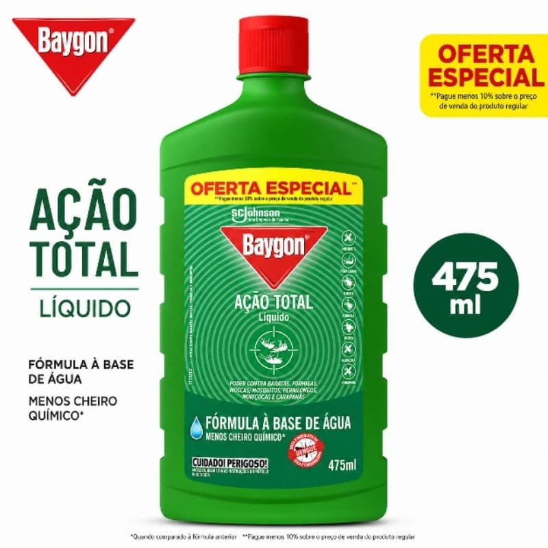 Imunizalar Inseticida Baygon Ação Total 475ml – O Melhor Inseticida Domésticos