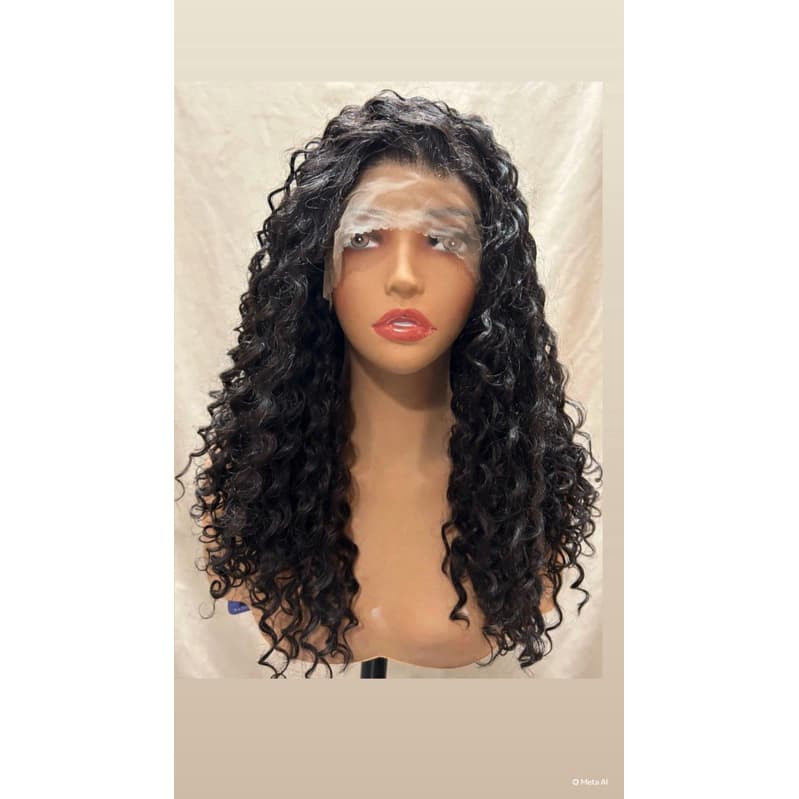 LACE FRONT FIBRA PREMIUM  CACHEADO REPARTIÇÃO LIVRE 13x4