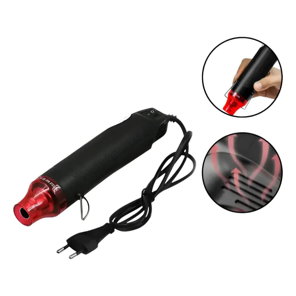 Mini Soprador Térmico De Ar Quente 300w Portátil Bivolt