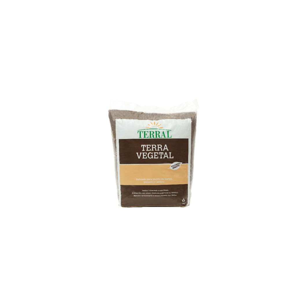 Terra Vegetal Adubada 5kg