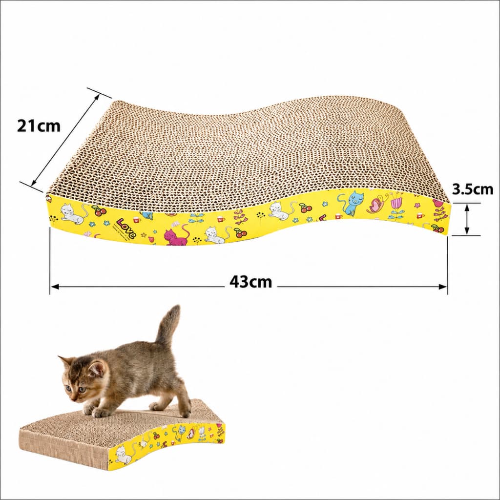 Arranhador para Gatos Papelão Corrugado Resistente Protetor de Sofá