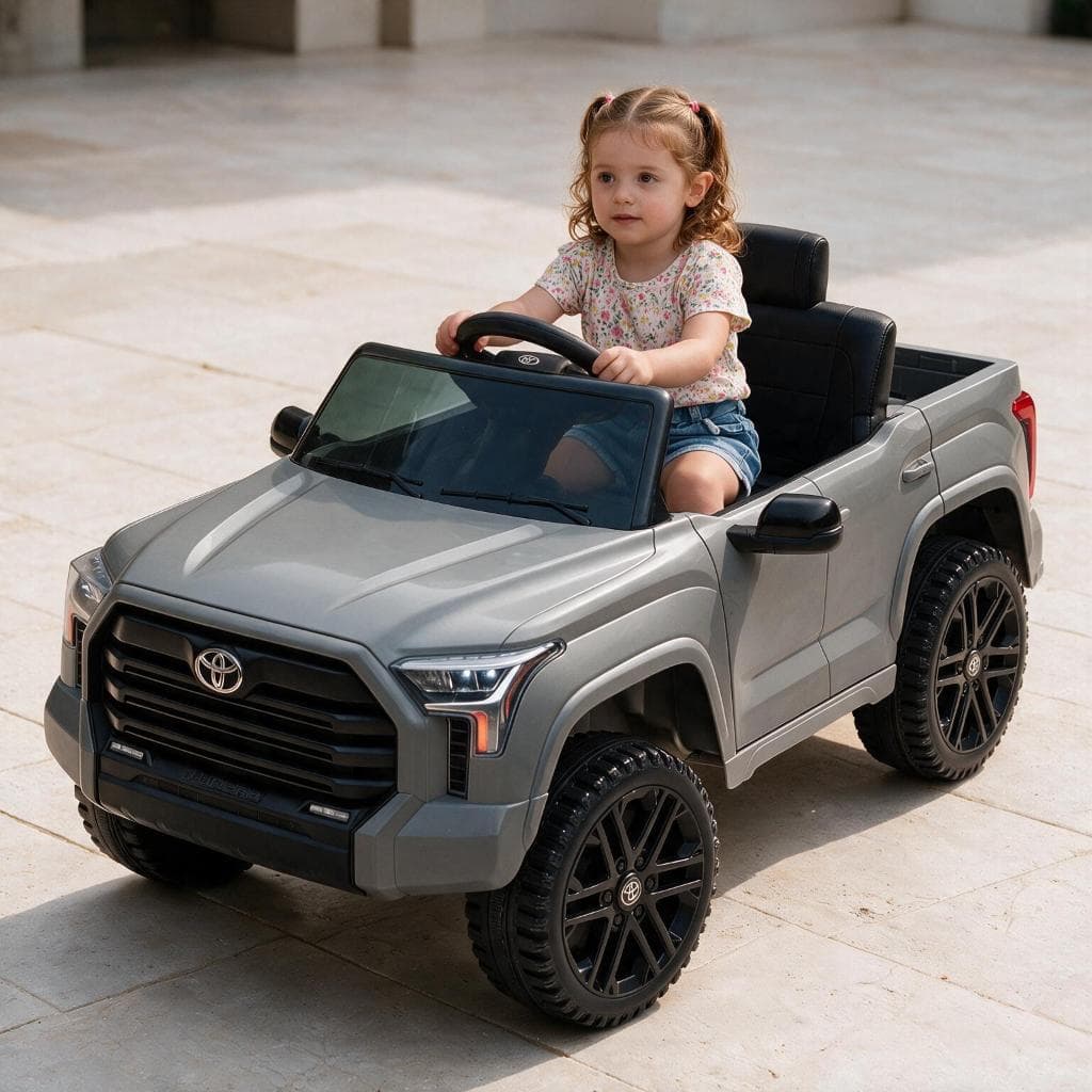 Mini Carro Eletrico Infantil  Toyota Tundra Carrinho Camionete Motorizado a Bateria 12v Com Controle Remoto Licenciado