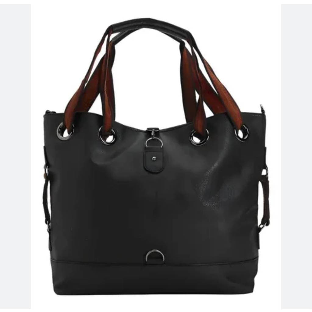bolsa grande ombro saco couro sintético