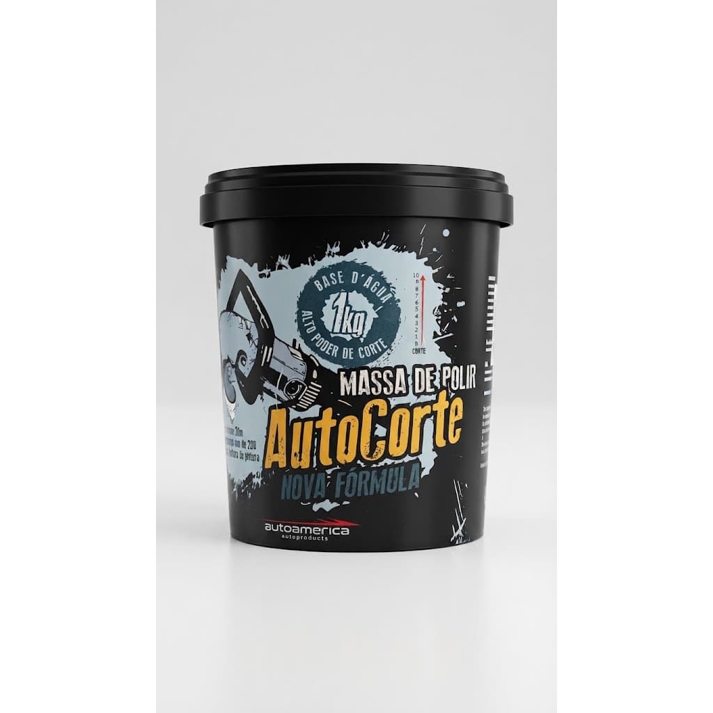 Autoamerica Massa de Polir AutoCorte (Base d'Água) 50ml/100ml/200ml/1kg