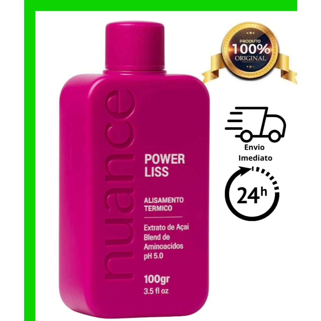 Progressiva Power Liss Nuance 100g Redução de Volume mini