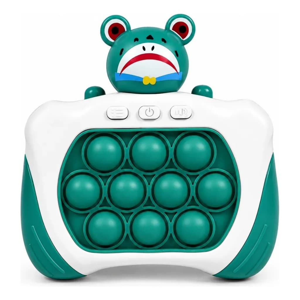 Brinquedo Pop It Eletrônico Infantil Criança Sapinho Com Luz E Som Presente
