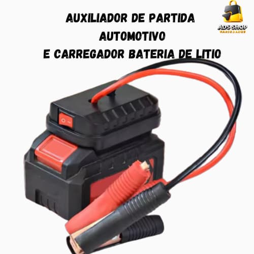 Auxiliador de Partida Automotivo e carregador de Bateria De Lítio Makita parafusadeira esmerilhadeira