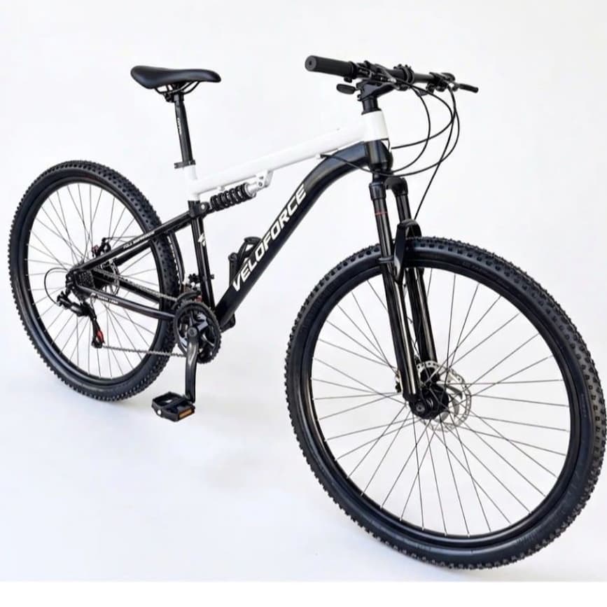 Bicicleta Aro 29 Full Veloforce Freio A Disco 21 Velocidades