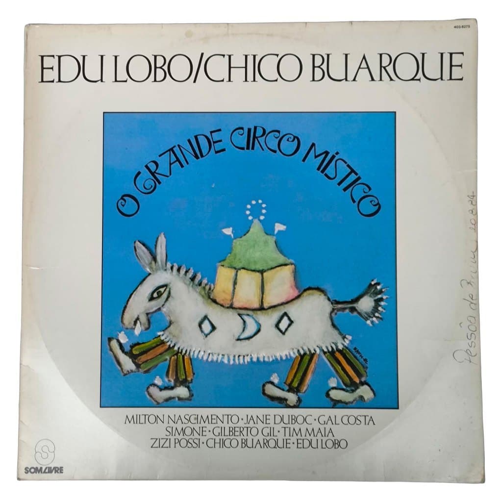 LP (Disco de vinil) O Grande Circo Místico - Edu Lobo e Chico Buarque