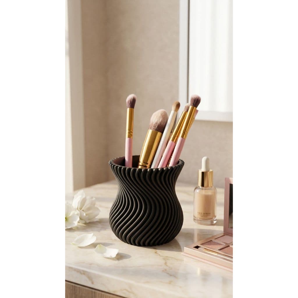 Vasinho Decorativo Ondas - Organizador Multiuso 9cm