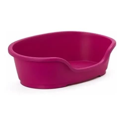 Cama Plástica Para Cachorro e Gato Tamanho P Cores Sortidas Resistente e Fácil Limpeza
