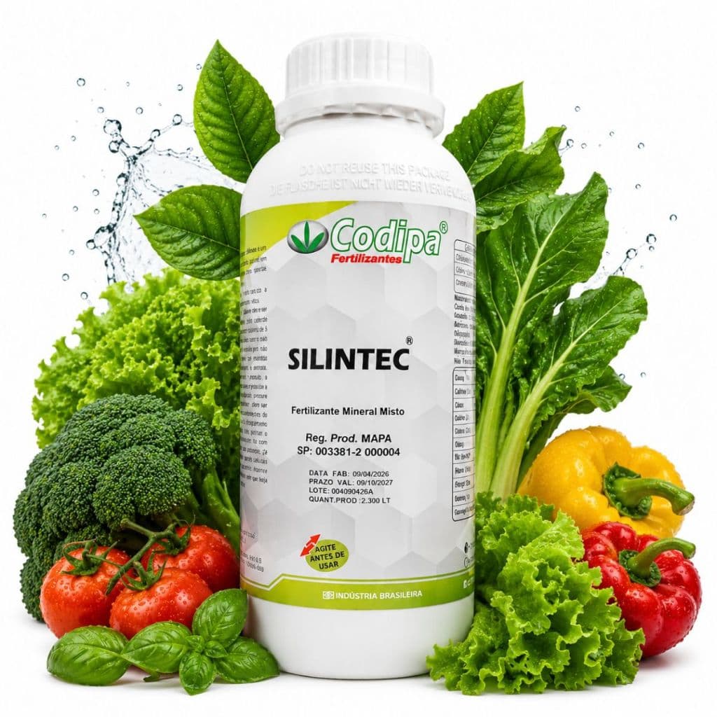 Fertilizante Mineral Misto Silintec 1L Defensor De Doenças Fungos e Pragas