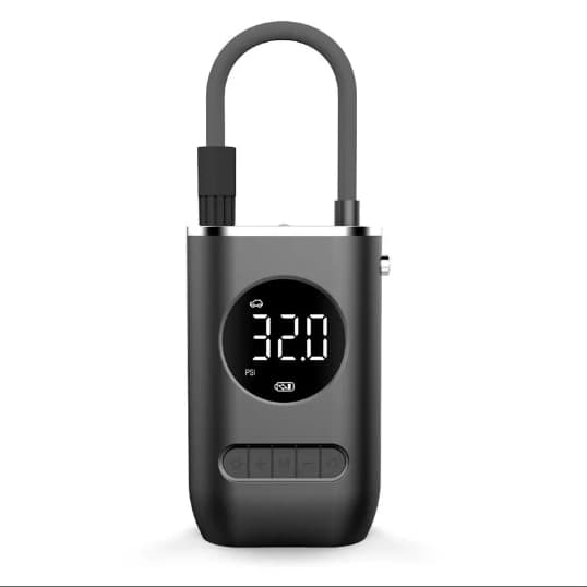 Mini Compressor de Ar Portátil Recarregável USB | Digital Calibrador de Pneu Envio Imediato
