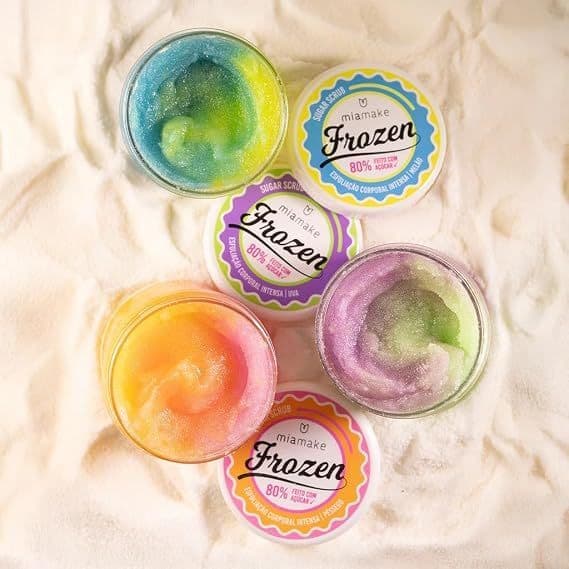 Esfoliante Corporal Mia Make - Sugar Scrub - Frozen Melão