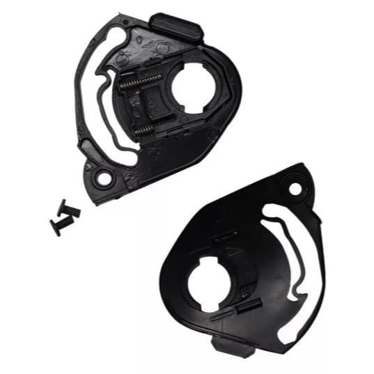COMBO REPARO SUPORTE DE VISEIRA CAPACETE LS2 FF320/FF353 POLIVISOR + VISEIRA NOVO new