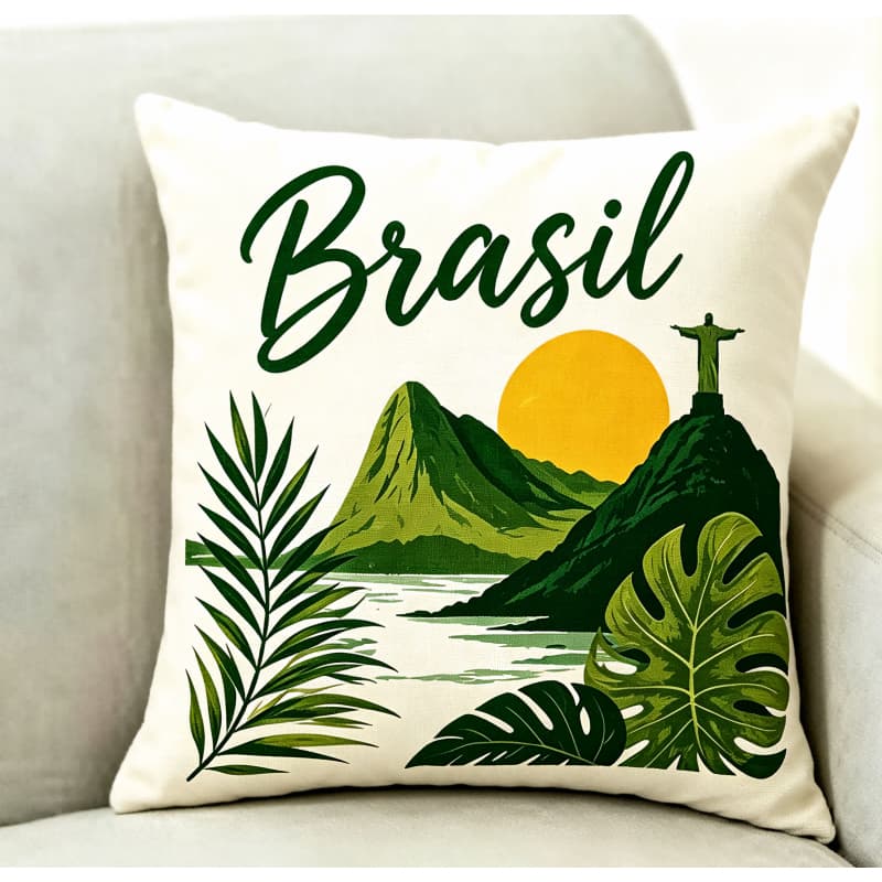 Estampas Variadas Almofada 40x40 45x45 Frente Única Dupla Face Poliéster Enchimento Incluso Sofá Quarto Decoração