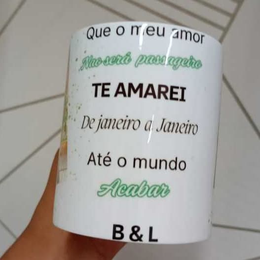 Caneca Personalizada 325ml personalizada com seu tema.