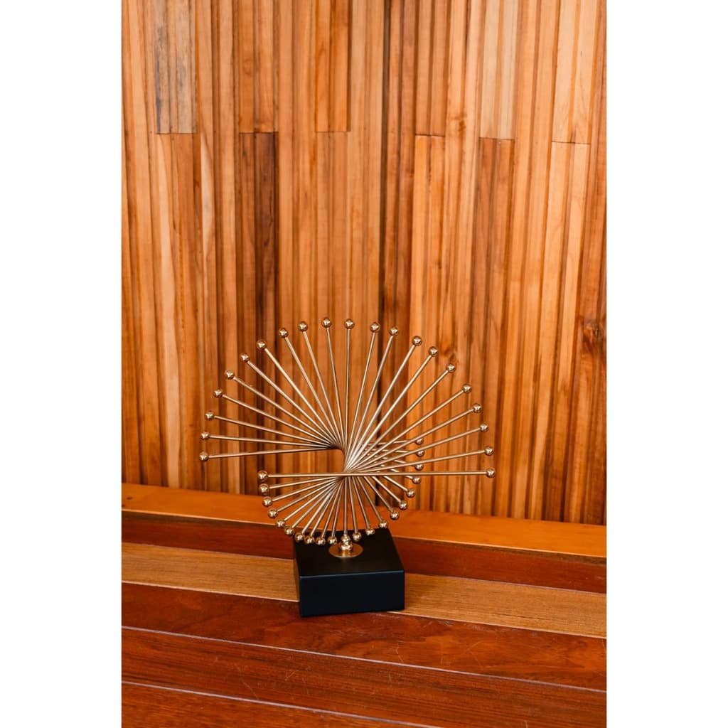 Escultura Cinética Lumatê Decor Estátua Moderna 33x31