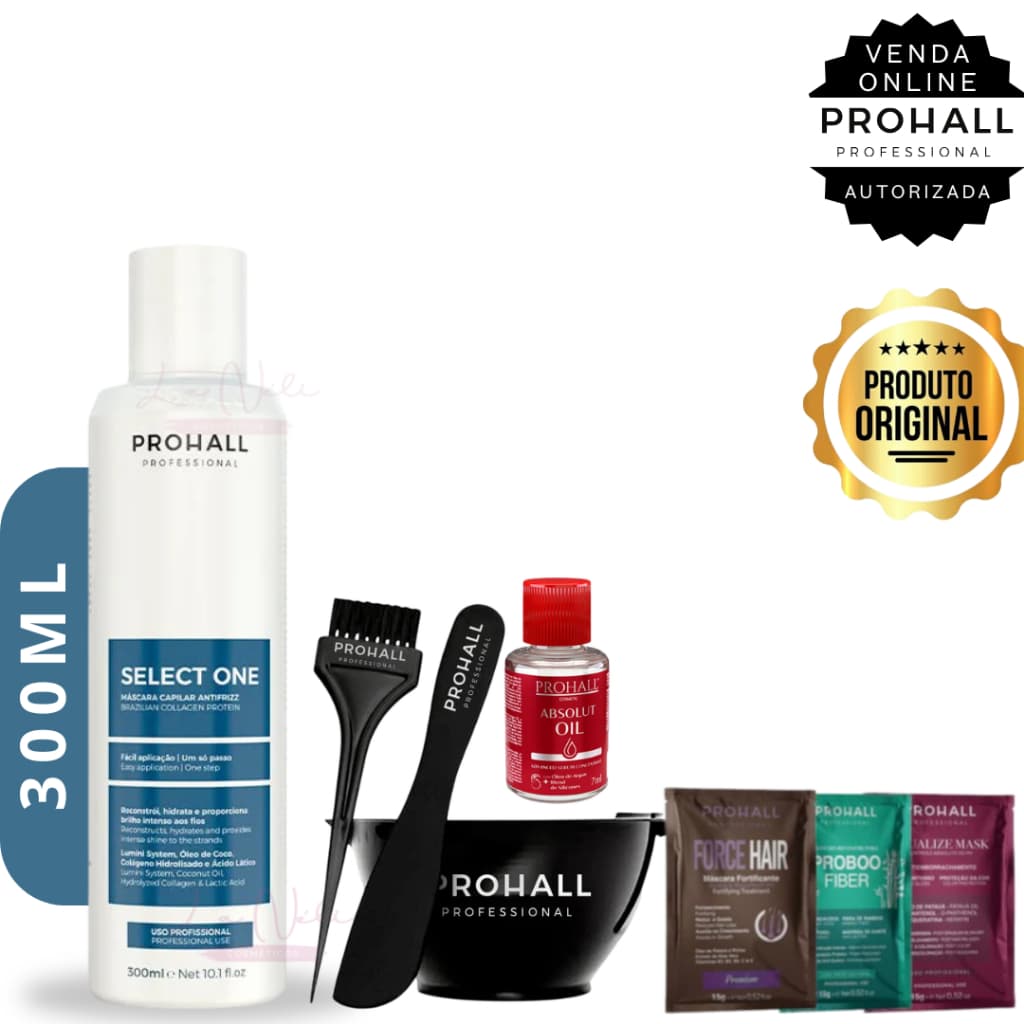 Select One Prohall 300ml ORIGINAL + Brinde