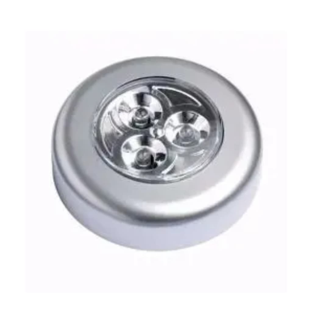 Toque Led de Armarios/Cozinha/Roupeiro Que Acende Por Toque Sem Fio Com 3 LEDS