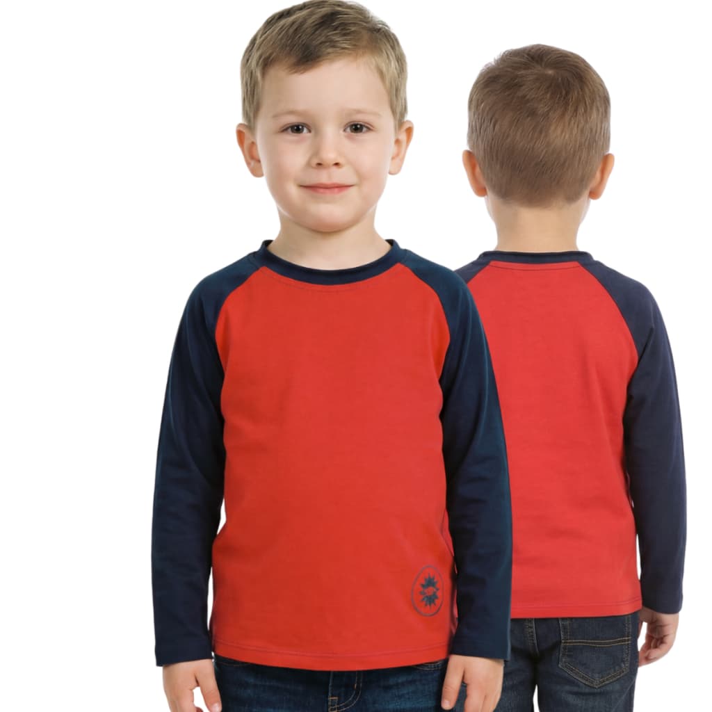 Camisa UV infantil/juvenil proteção UV 50+ praia/piscina do 2 ao 16 anos