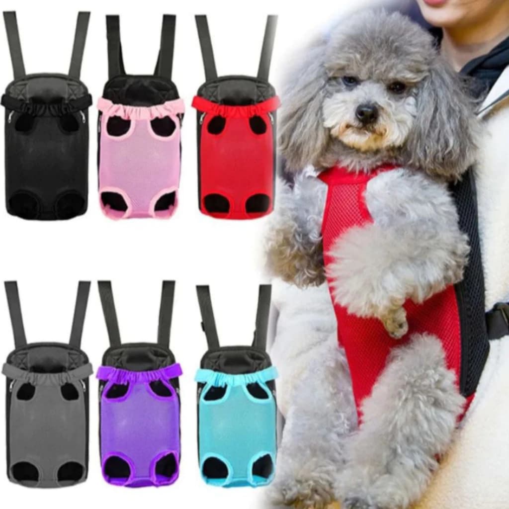 Bolsa Canguru Transporte De Pet Cão Cachorro Gato Mochila Visão Panorâmica Passeio Confortável Xuyuan