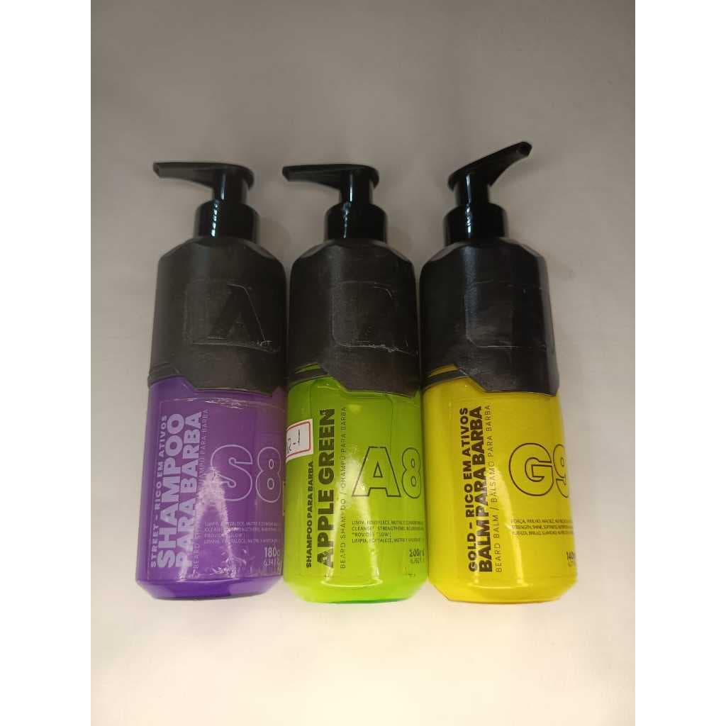 Shampoo para Barba ou Balm Hidratante Alfa Look's For Men - Escolha o Seu