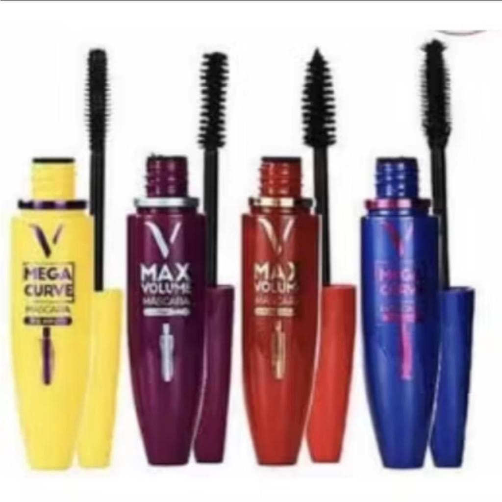 MÁSCARA PARA CÍLIOS MAX VOLUME MEGA CURVE VIVAI
