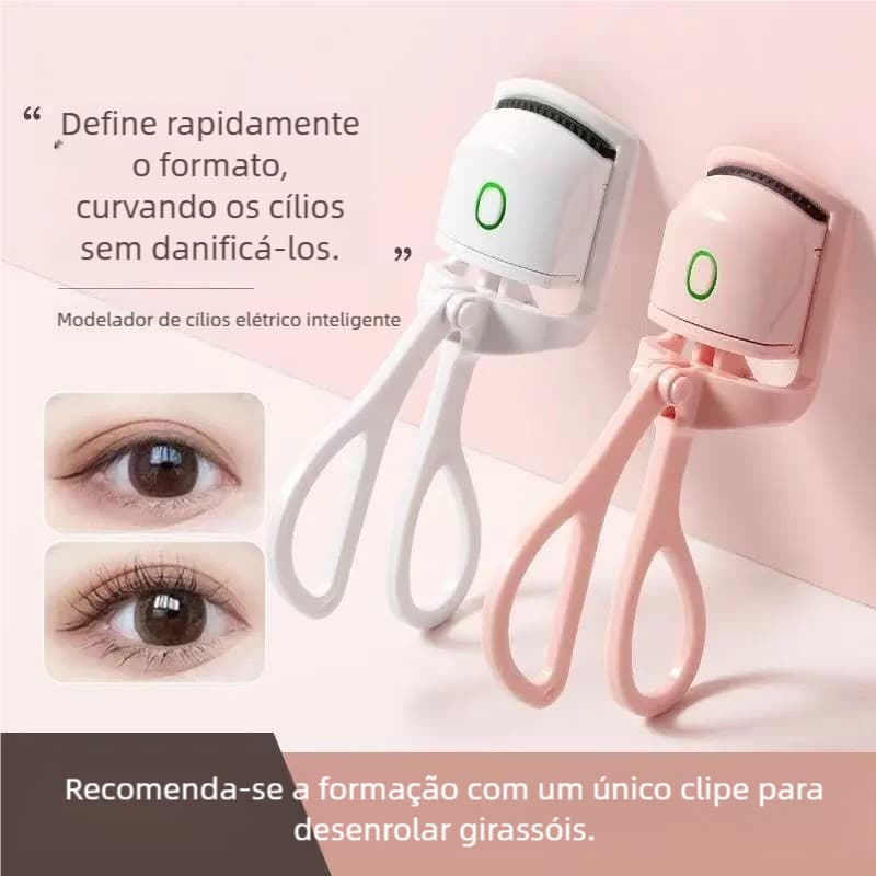 Curvador de Cílios Térmico Profissional Premium - Curvex Aquecido Elétrico Durável