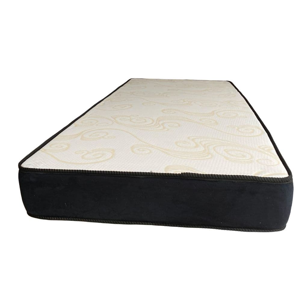 Colchão Solteiro Espuma D33 88x188x17 cm Bege Qualidade e Conforto Garantidos Firme Para Coluna.